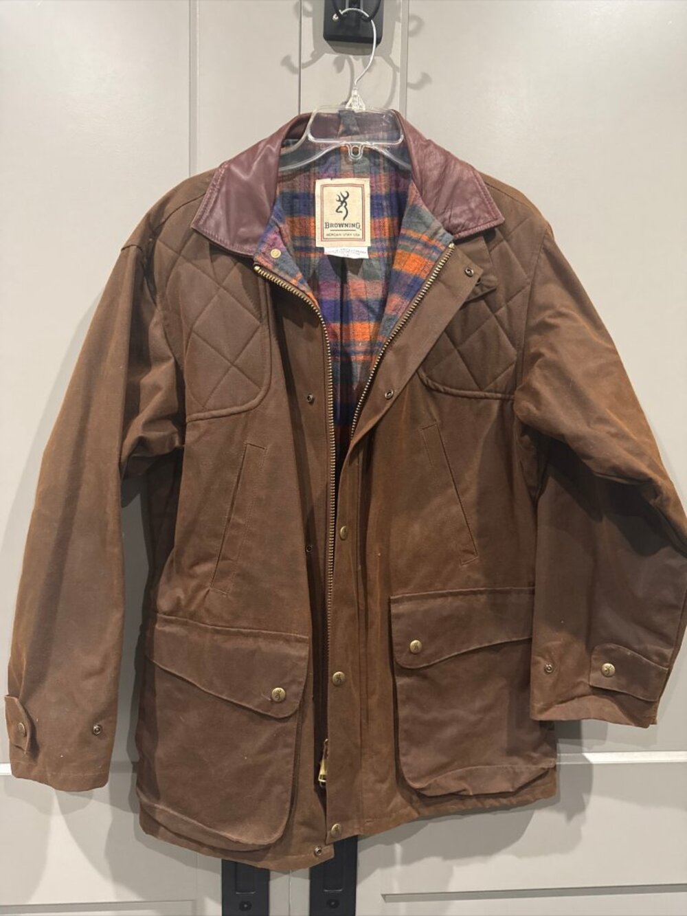 Browning Highlander Waxed Cotton Coat Small